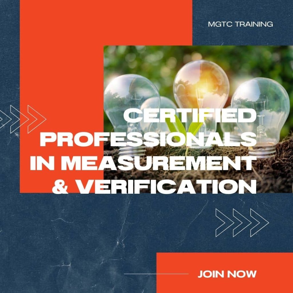 Certified Professionals in Measurement & Verification