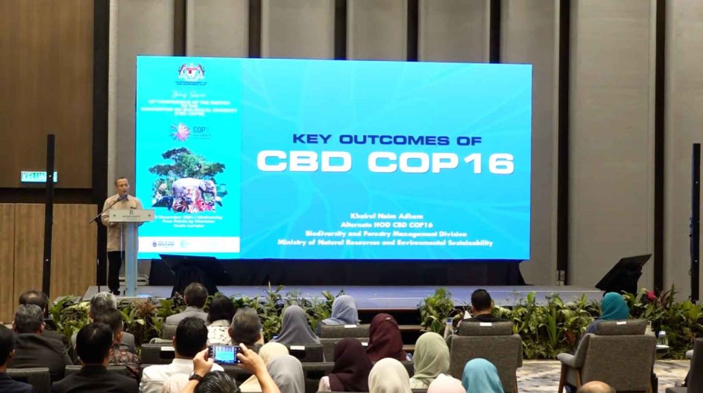 Sesi Pasca CBD COP16