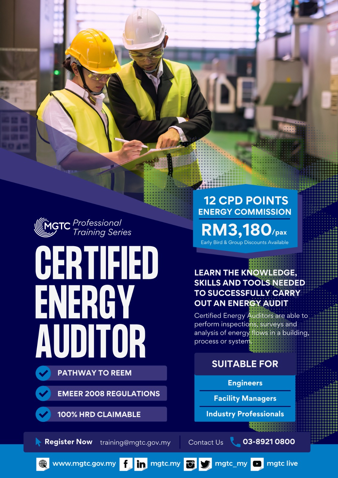 Training@MGTC – Malaysian Green Technology And Climate Change Corporation